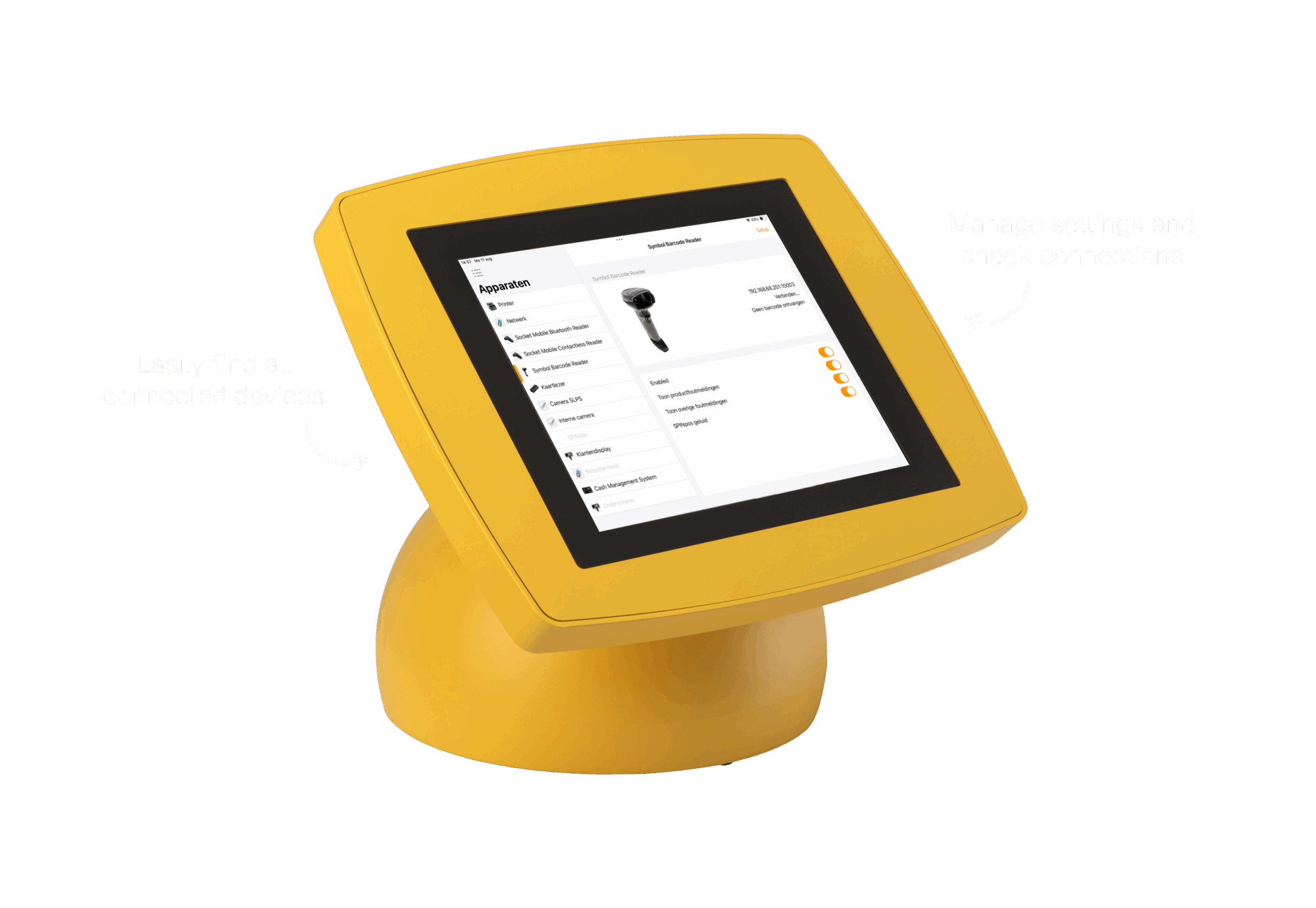 Apparaatbeheer EN Transparant