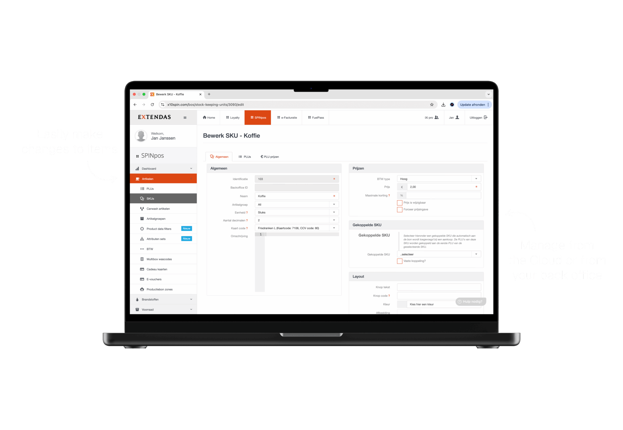 Artikelbeheer EN Transparant