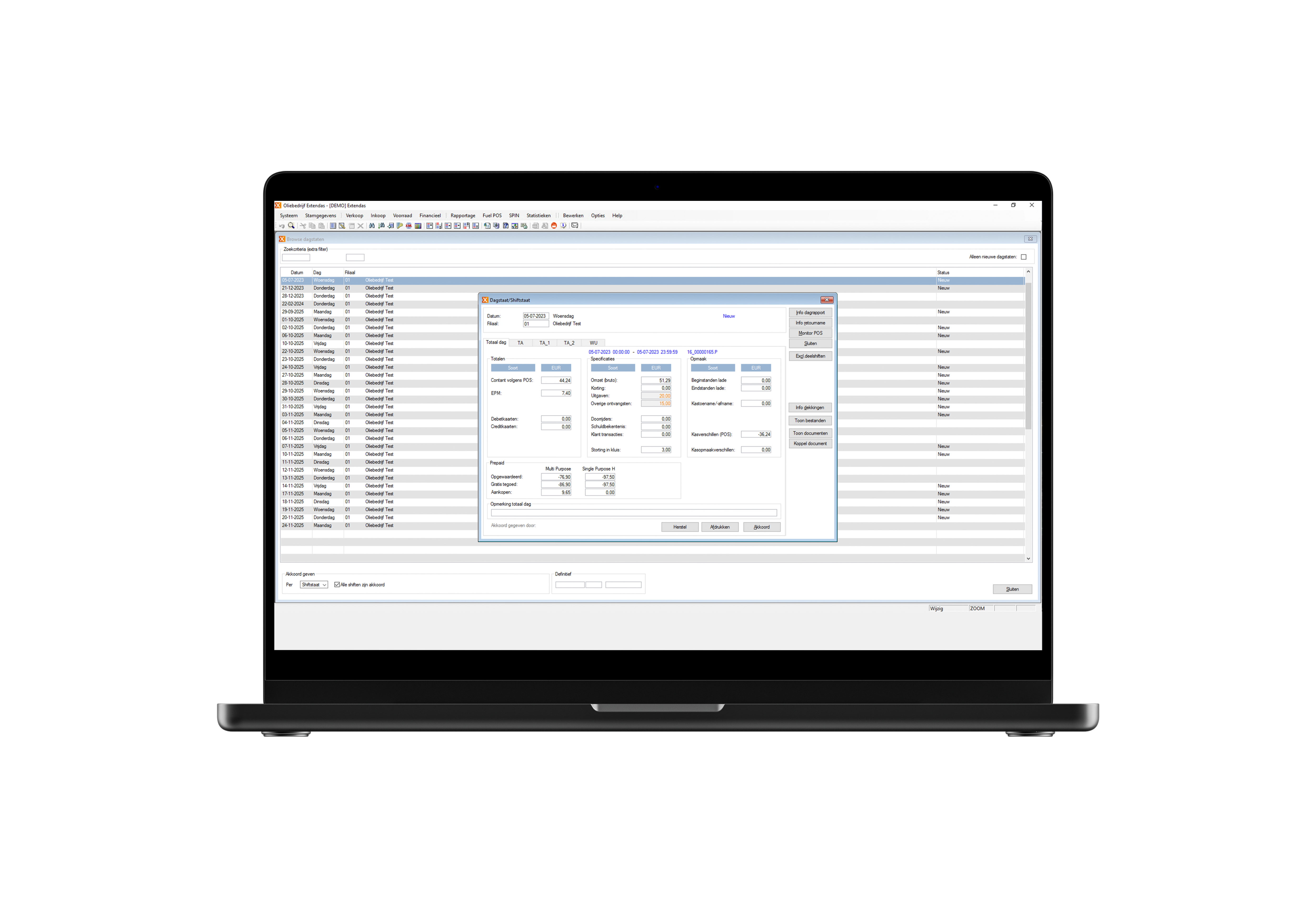 Dagstaat EN Transparant