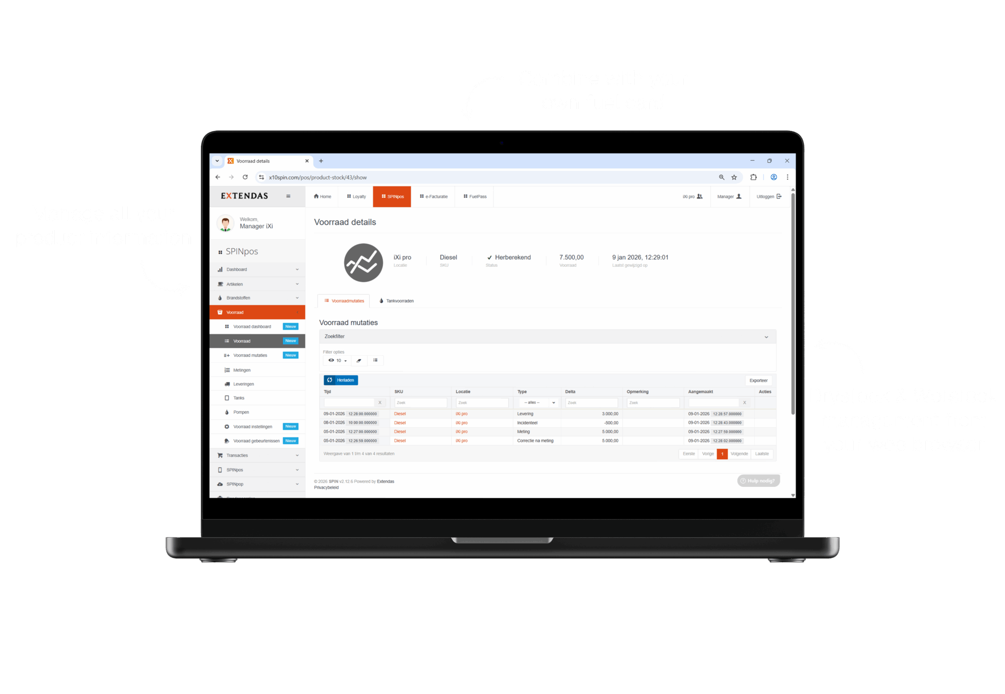 Voorraadbeheer EN Transparant