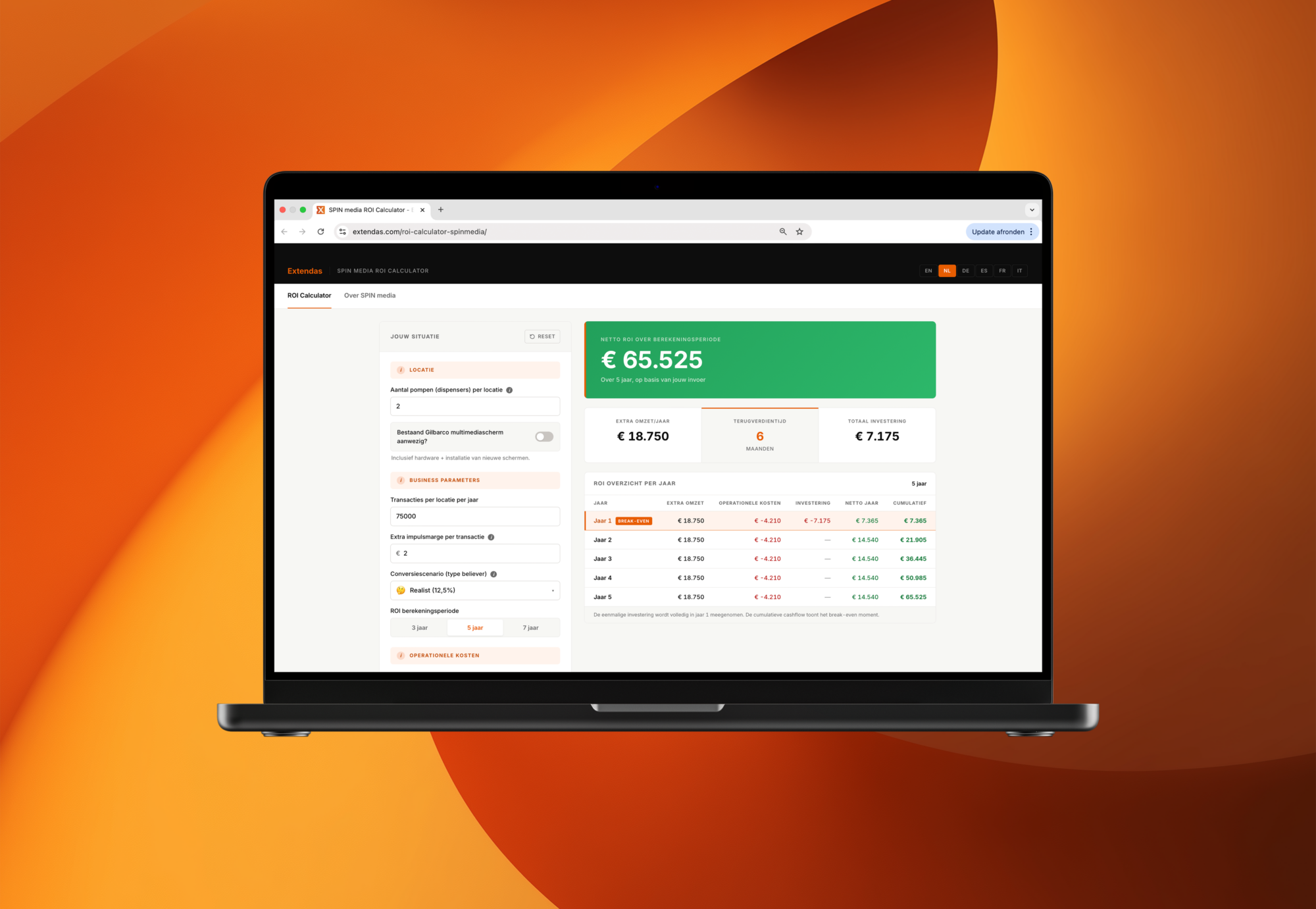 macbook spinmedia mockup