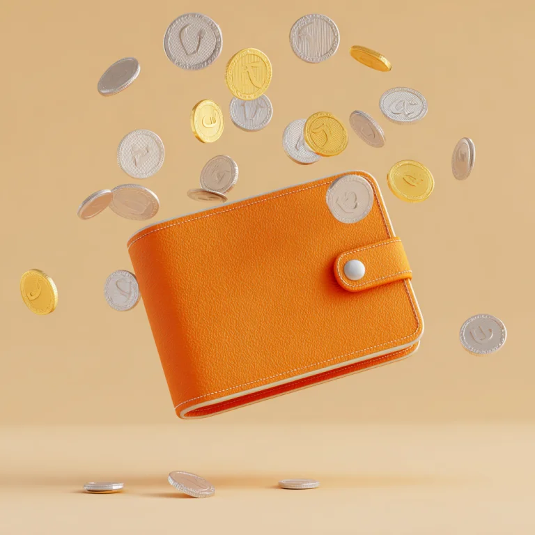 Mees Render Of An Orange Wallet Floating With Euro Coins V Dcd58e71 D772 4786 B803 0bf18581a923 1 768×768